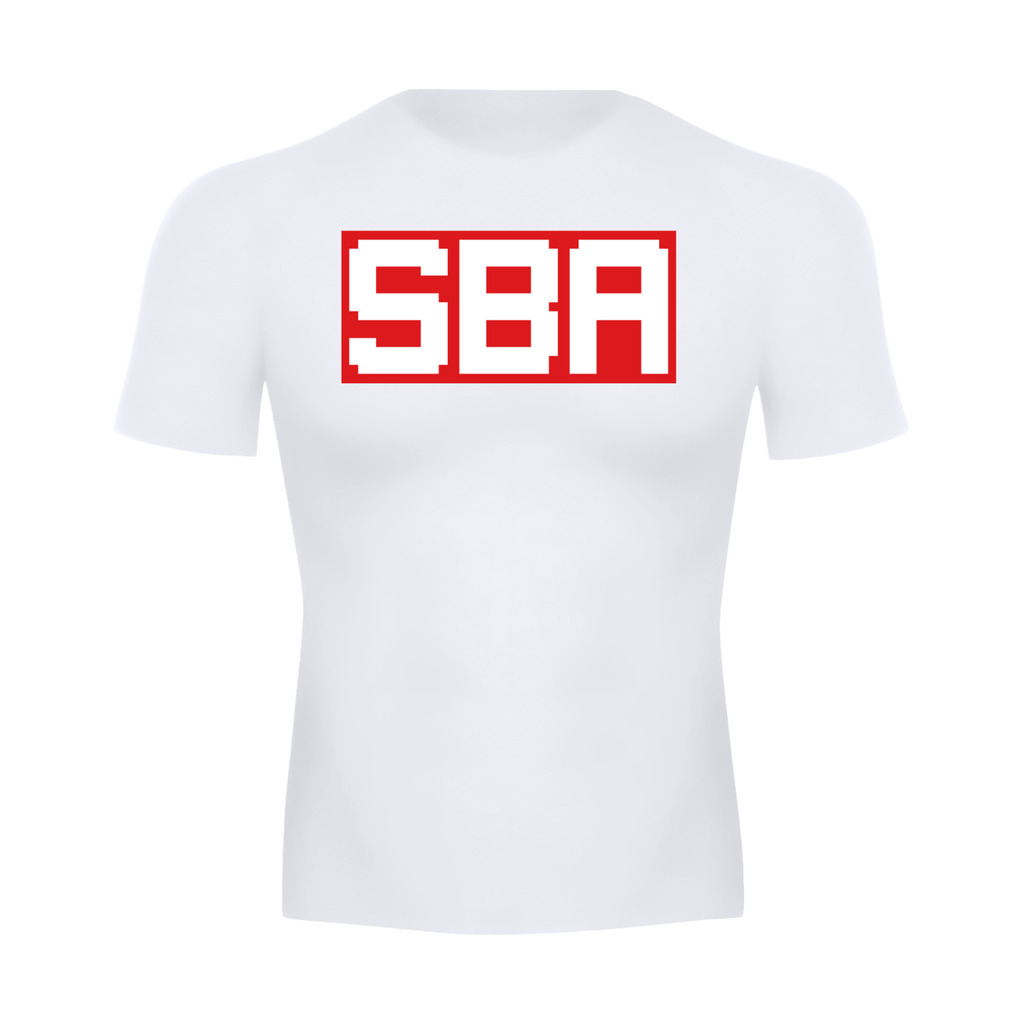 STAY BLESSED PIXELATED COMPRESSION TEE