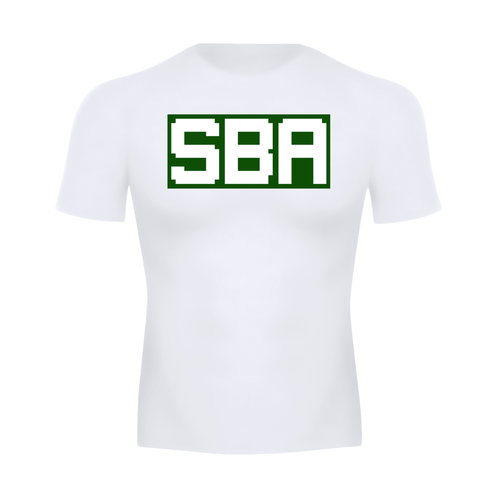 STAY BLESSED PIXELATED COMPRESSION TEE