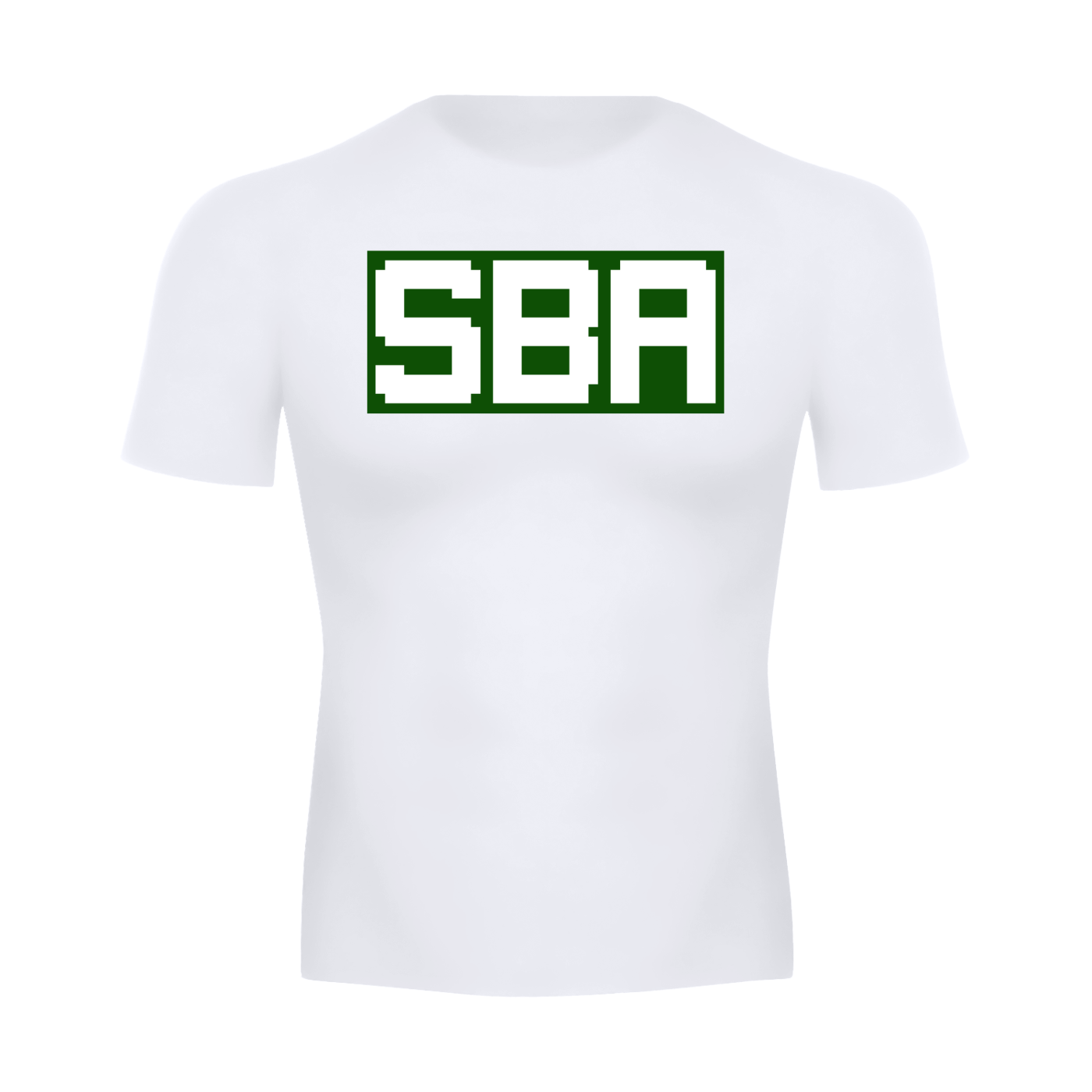 STAY BLESSED PIXELATED COMPRESSION TEE